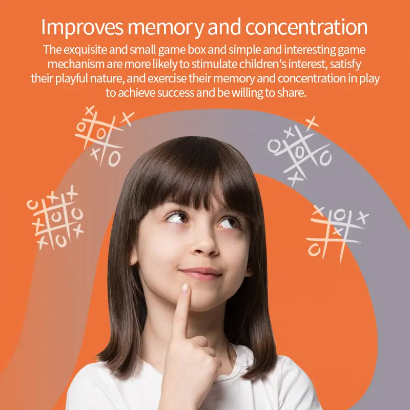 Portable Electronic Tic Tac Toe Game Console