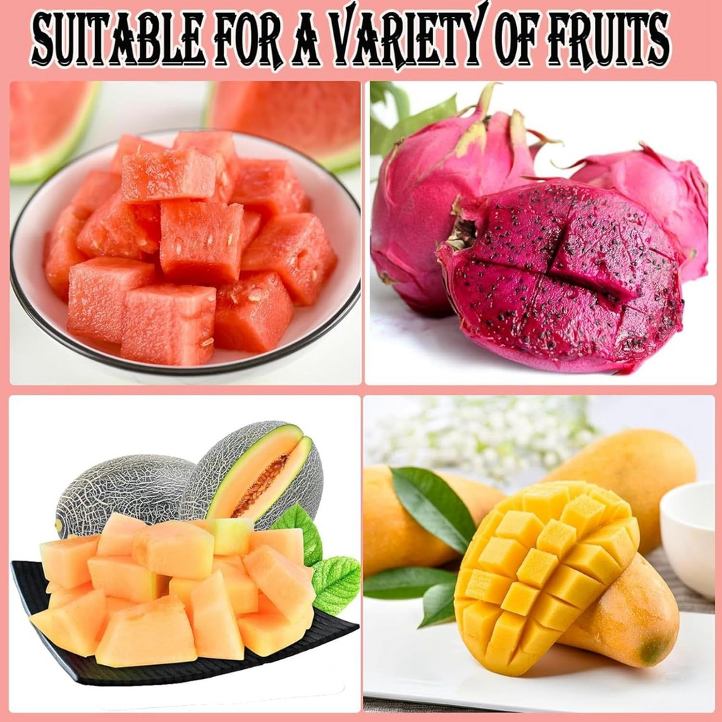 🍉2-Pack Upgraded Watermelon Fork Slicer Cutter Tool