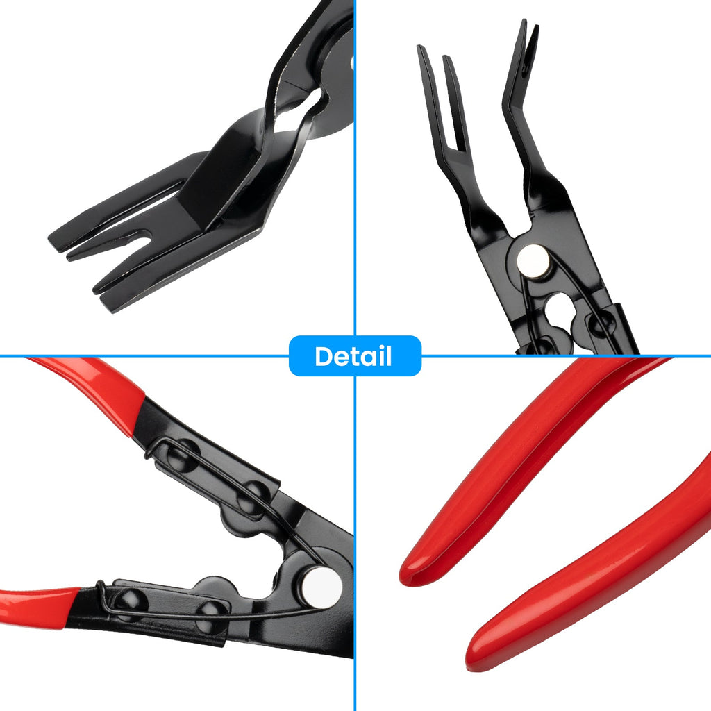 Car Trim Clip Removal Pliers Headlight Repair Door Panel Retainer Remover Tool