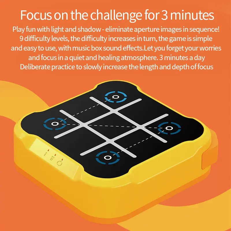 Portable Electronic Tic Tac Toe Game Console