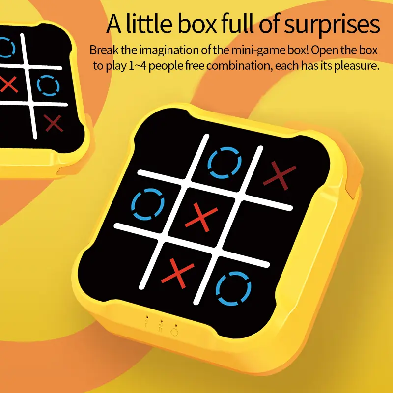 Portable Electronic Tic Tac Toe Game Console