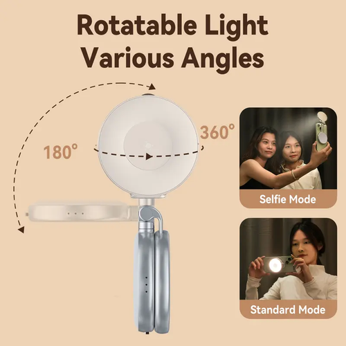 3-in-1 Magnetic Beauty Selfie Light for Phones